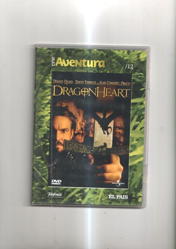 Pelicula en DVD: Dragon Heart. Con Dennis Quaid, Sean Connery