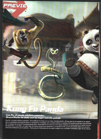 LAMINA 40708: Dibujos de Kung Fu Panda