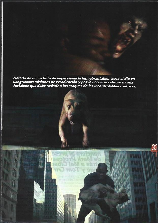 LAMINA 40707: Fotogramas con Will Smith en I am Legend