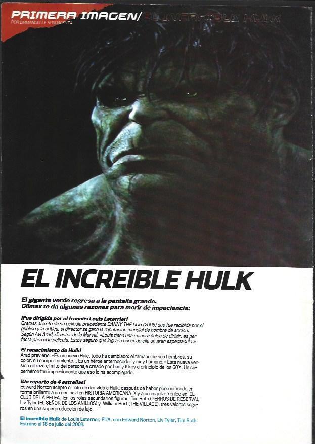 LAMINA 40737: El Increible Hulk