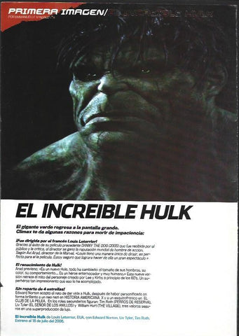 LAMINA 40737: El Increible Hulk