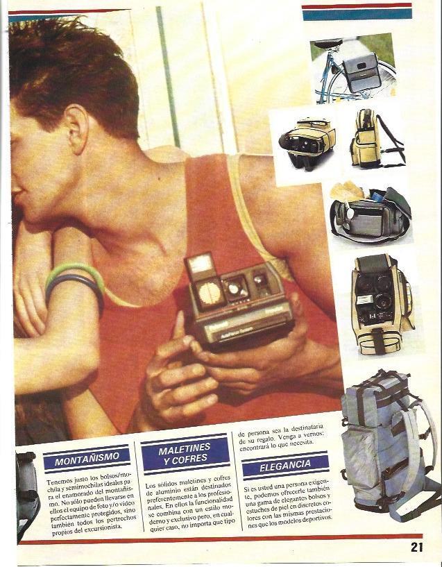 LAMINA 40680: Bolsas para maquinas de fotografia