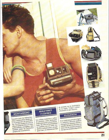 LAMINA 40680: Bolsas para maquinas de fotografia