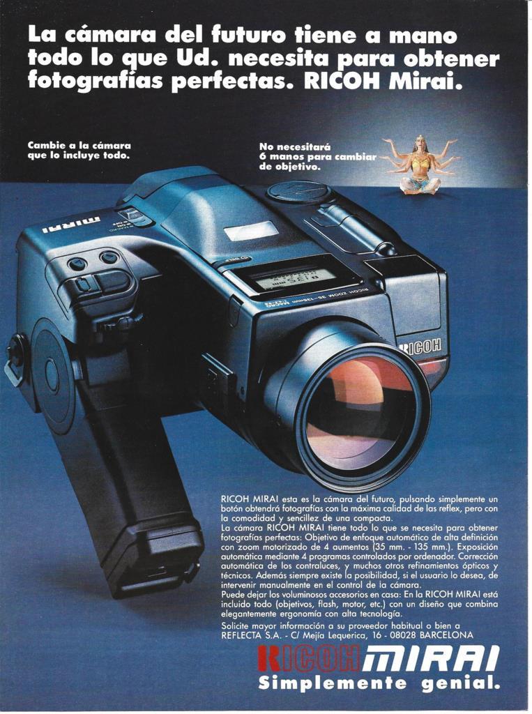 LAMINA 40671: Publicidad de Ricoh Mirai