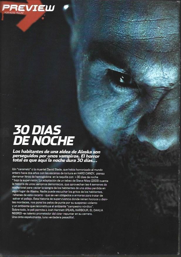 LAMINA 40701: Fotograma de 30 dias de noche