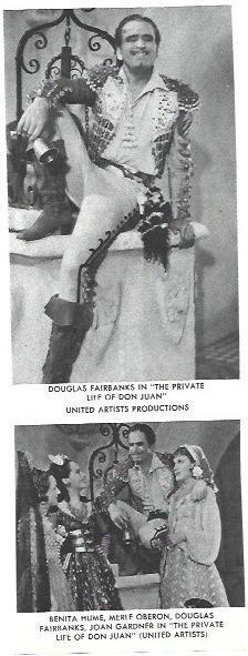 VARIOS 7241: Douglas Fairbanks como Don Juan