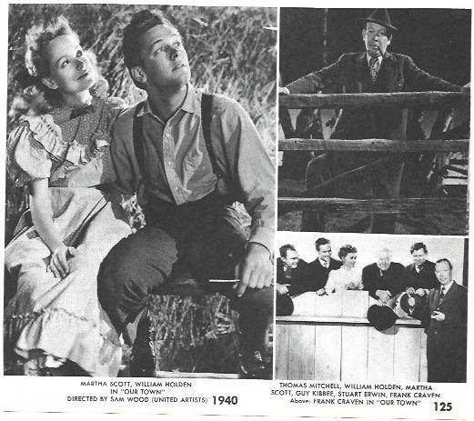 VARIOS 7249: Martha Scott en Our Town