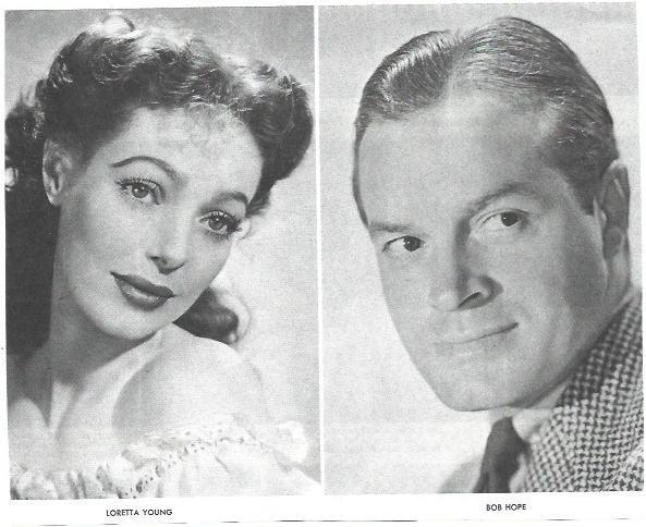 VARIOS 7252: Loretta Young y Bob Hope