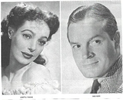 VARIOS 7252: Loretta Young y Bob Hope