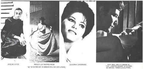 VARIOS 7231: Anouk Aimee, Marcello Mastroianni, Claudia Cardinale y Tom Bell