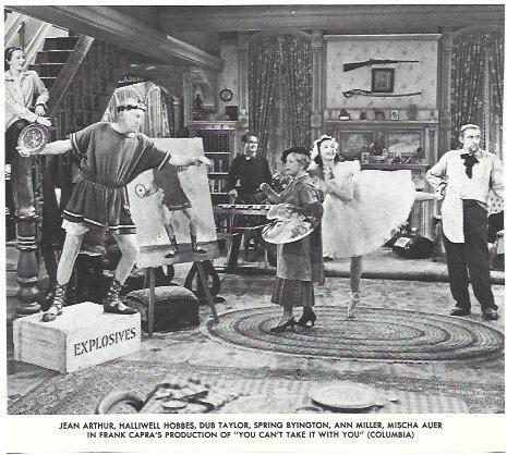 VARIOS 7216: Jean Arthur en You can't take it with you