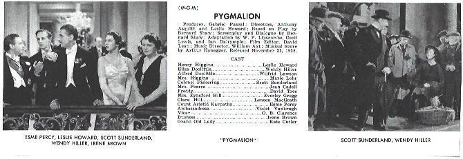 VARIOS 7217: Ficha de Pygmalion