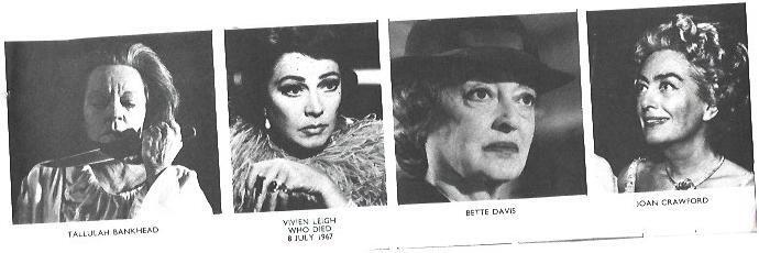 VARIOS 7223: Tallulah Bankhead, Vivien Leigh, Bette Davis y Joan Crawford