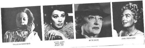 VARIOS 7223: Tallulah Bankhead, Vivien Leigh, Bette Davis y Joan Crawford