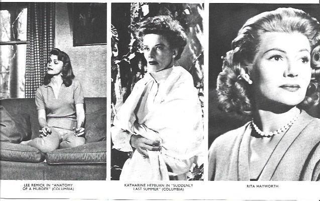 LIBROS 7229: Lee Remick, Katherine Hepburn y Rita Çhayworth
