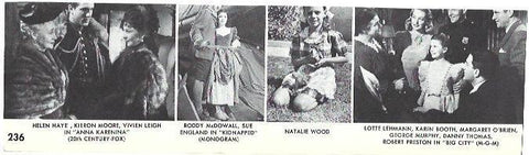 VARIOS 7258: Escenas de Anna Karerina, Kidnapped, Natalie Wood y Big City