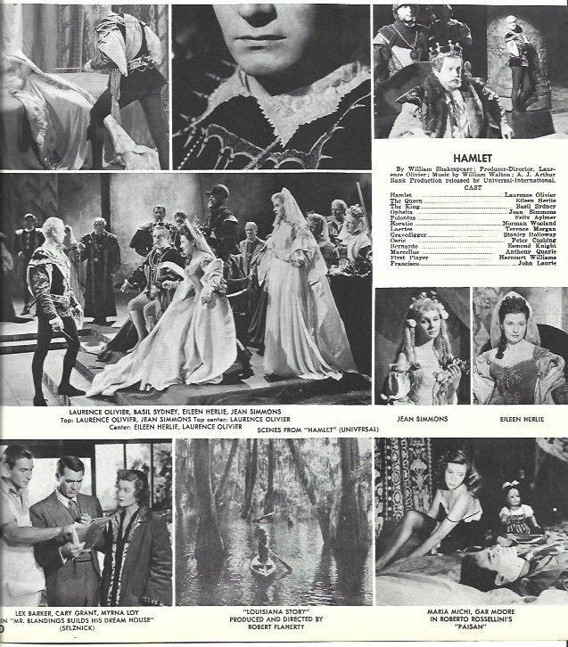 VARIOS 7283: Ficha tecnica y escenas de Hamlet