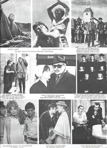 VARIOS 7289: Escenas de La Biblia, The Group y The Deadly Affair