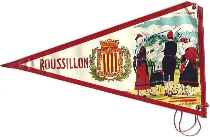 VARIOS 7293: Banderin Roussillon La Sardana