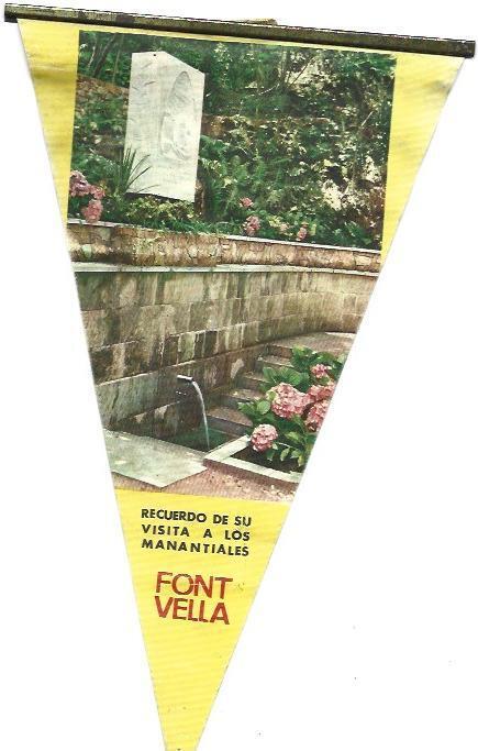 VARIOS 7294: Banderin agua Font Vella