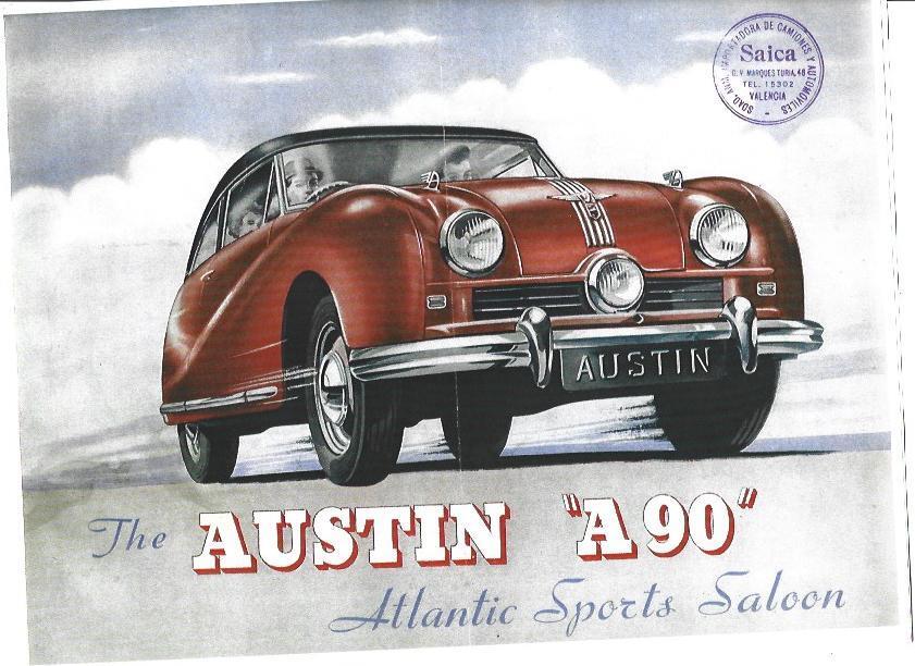 VARIOS 7298: Publicidad de Austin A90