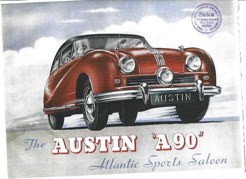 VARIOS 7298: Publicidad de Austin A90