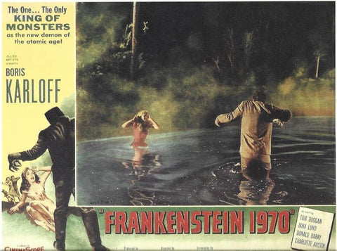 VARIOS 7301: Cartel de Frankenstein 1970