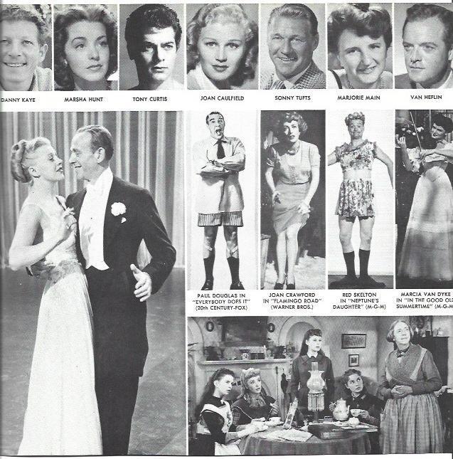 VARIOS 7282: Actores y actrices de los años 40-50 de Hollywood