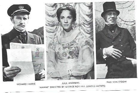 VARIOS 7209: Richar Harris y Julie Andrews en Hawai