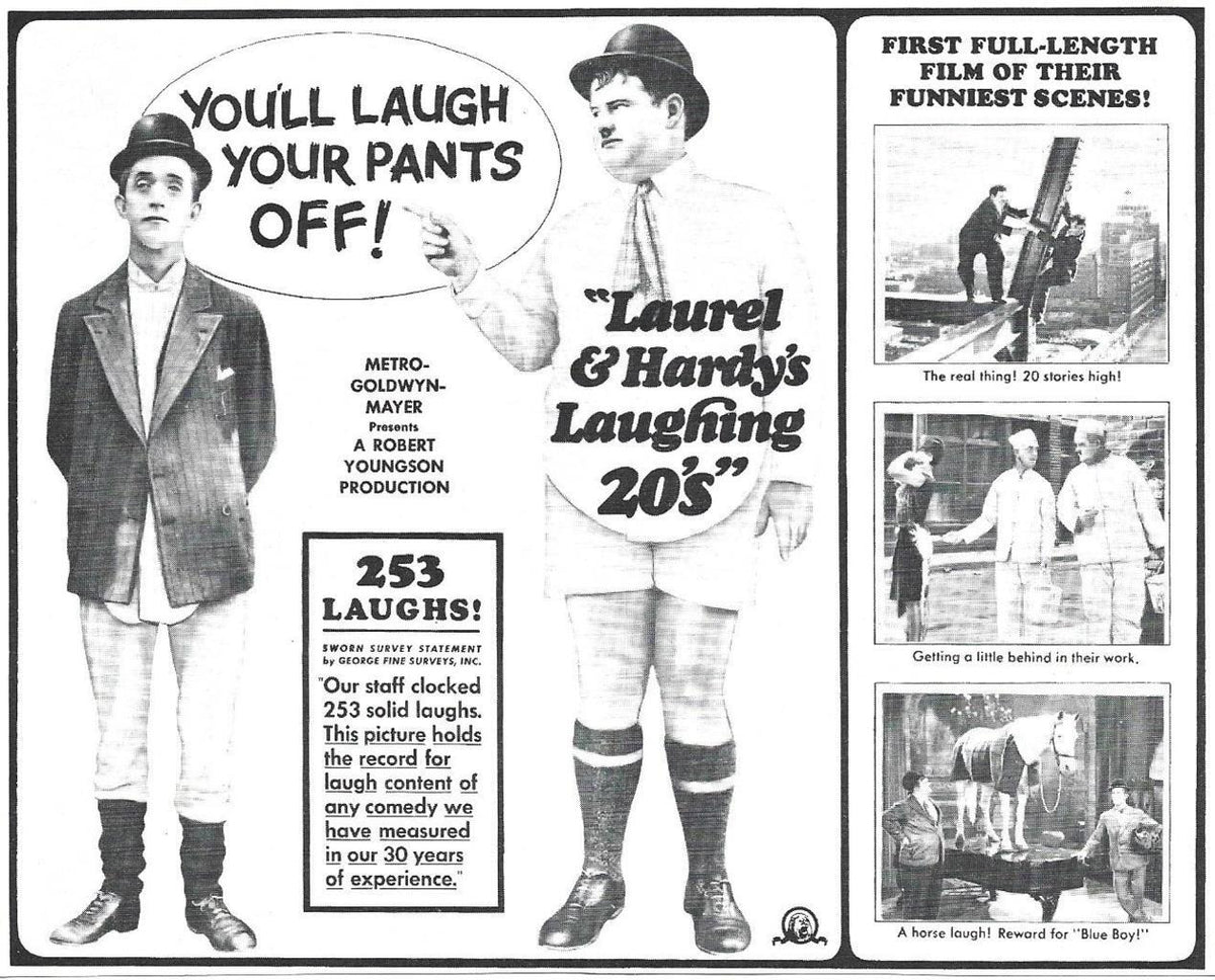 VARIOS 7141: Publicidad con Laurel y Hardy