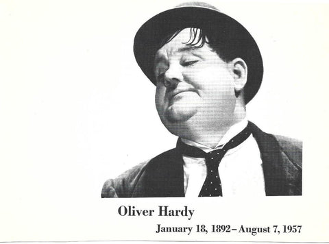 VARIOS 7142: Oliver Hardy