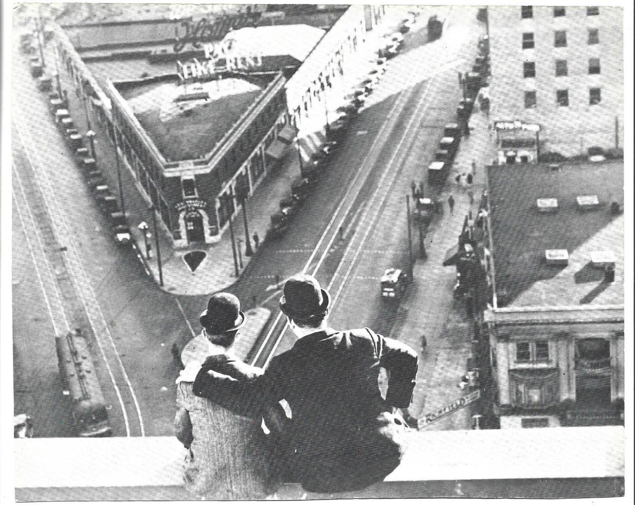 VARIOS 7140: Laurel y Hardy de espaldas