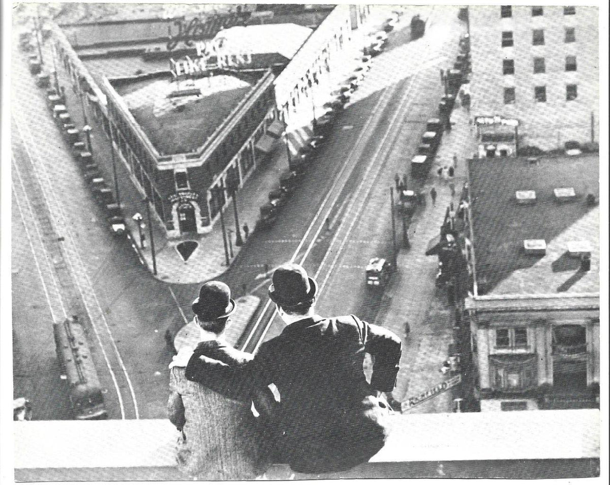 VARIOS 7140: Laurel y Hardy de espaldas