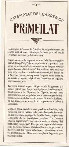 VARIOS 7122: El atentado de la calle de Primeilat