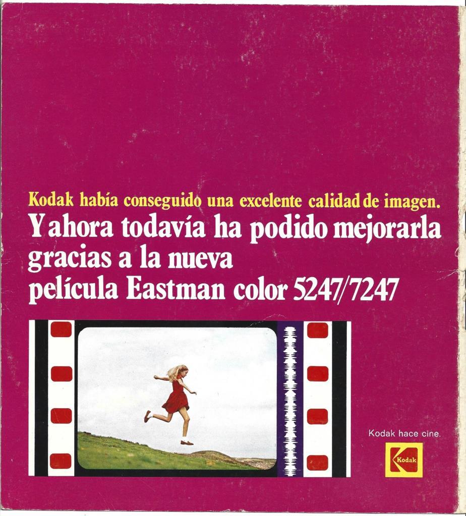 VARIOS 7135: Publicidad de Kodak 5247-7247