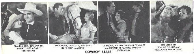 VARIOS 7202: Estrellas Cowboy