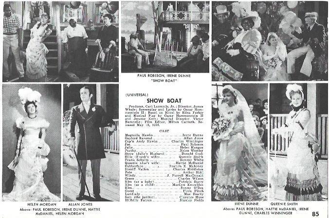 VARIOS 7184: Ficha de Show Boat