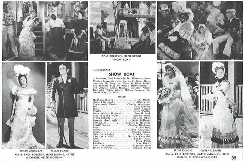 VARIOS 7184: Ficha de Show Boat