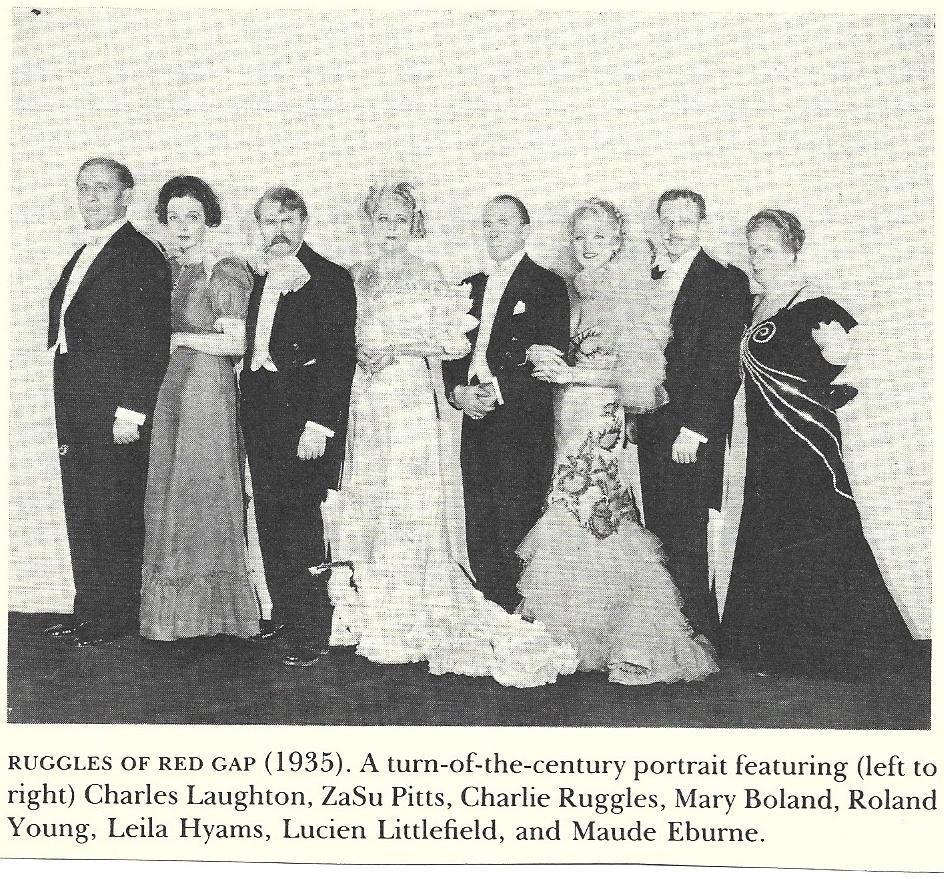 VARIOS 7165: Actores de Ruggles of red gap