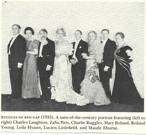 VARIOS 7165: Actores de Ruggles of red gap