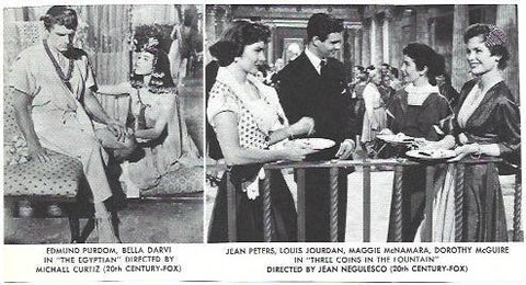 VARIOS 7177: Escenas de The Egyptian y de Three Coins in the Fountain