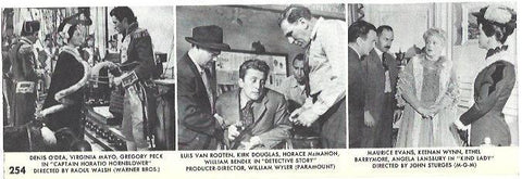 VARIOS 7180: Virginia Mayo, Kirk Douglas y Maurice Evans