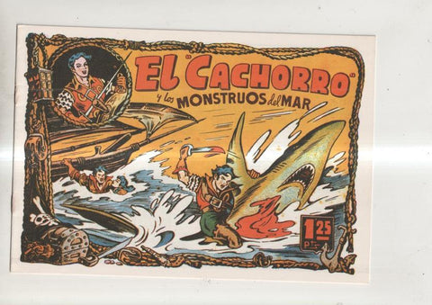 Facsimil El Cachorro de Iranzo numero 007: los monstruos del mar 