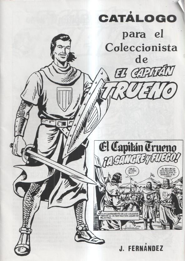 Facsimil: Catalogo para el coleccionista de el capita trueno