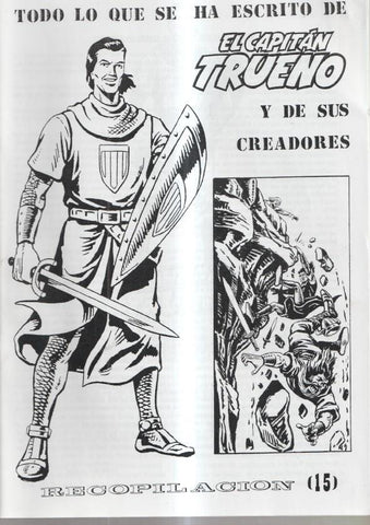 Facsimil: Todo lo que se ha escrito de El Capitan Trueno numero 15