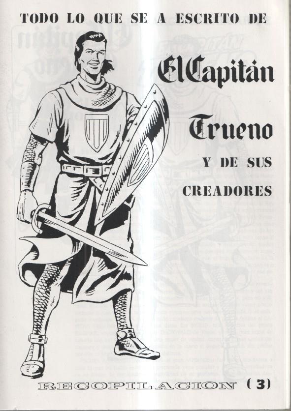 Facsimil: Todo lo que se a escrito de El Capitan Trueno numero 03
