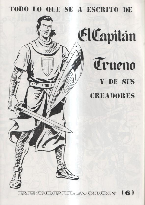 Facsimil: Todo lo que se a escrito de El Capitan Trueno numero 06