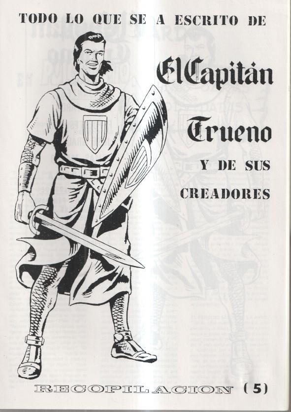 Facsimil: Todo lo que se a escrito de El Capitan Trueno numero 05