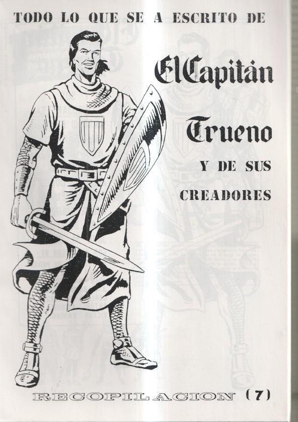Facsimil: Todo lo que se a escrito de El Capitan Trueno numero 07