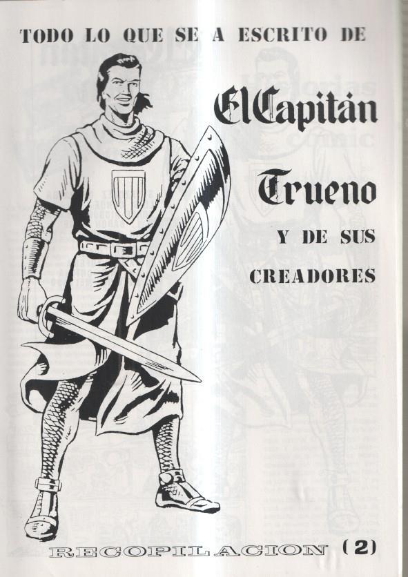 Facsimil: Todo lo que se a escrito de El Capitan Trueno numero 02